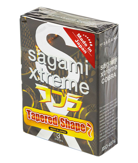 Презервативы Sagami Xtreme Cobra (3 шт)