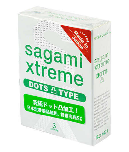 Презервативы Sagami Xtreme Type-E (3 шт)
