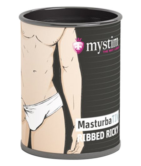 Мастурбатор Mystim MasturbaTIN Ribbed Ricky